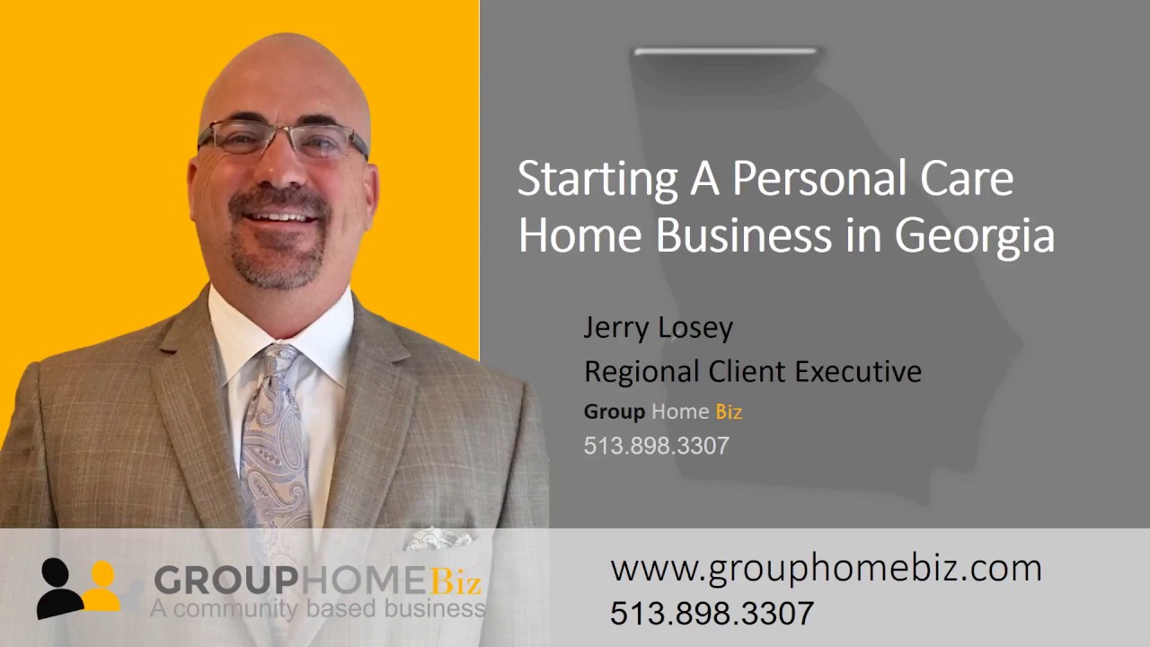 Starting A Personal Care Home Business in Georgia