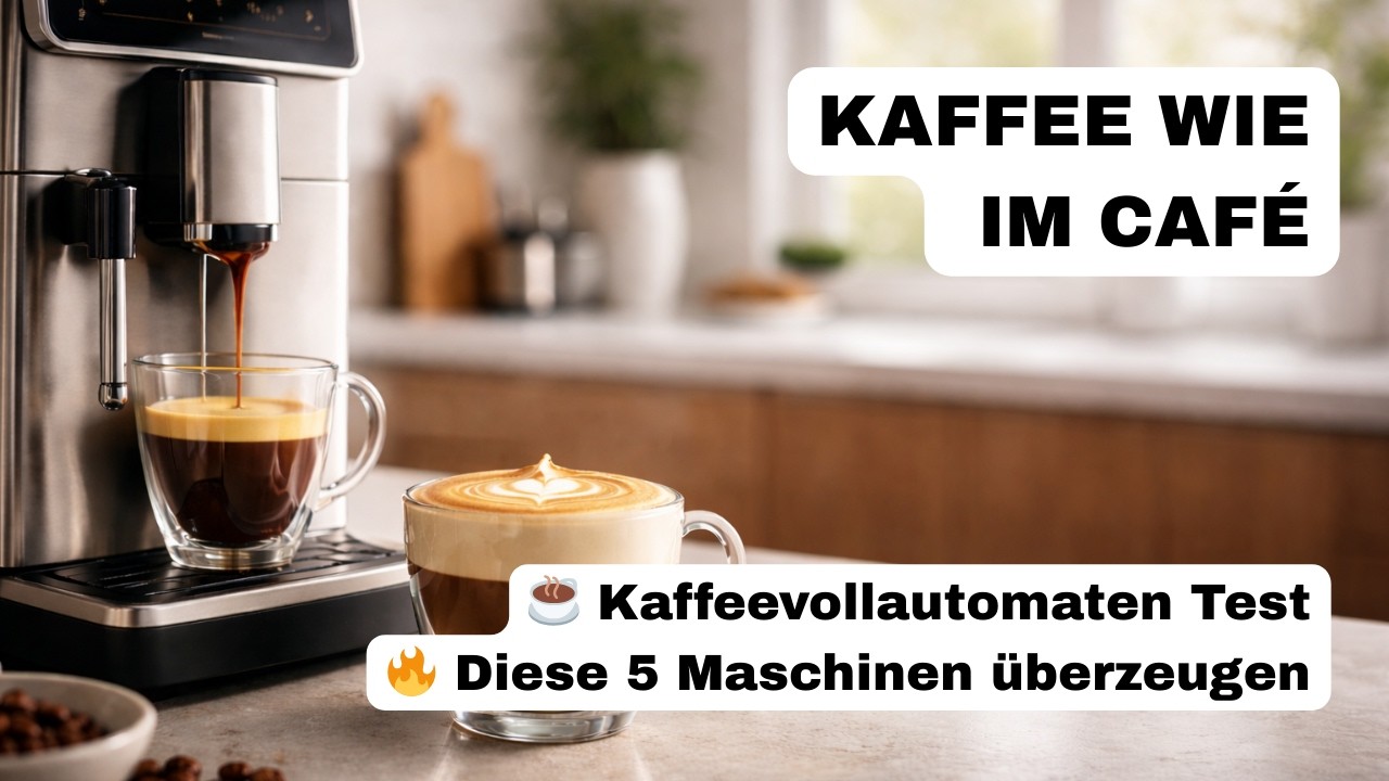 Welches Modell ist der beste Kaffeevollautomat? Unsere Top 5 im großen Vergleich