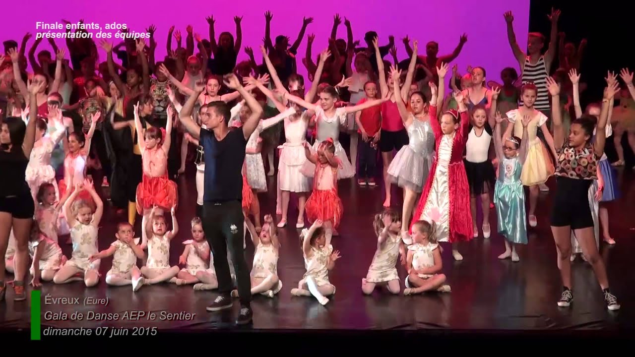 Gala de Danse AEP le Sentier (9/18) FINALE petits enfants et ados à Évreux (Eure) dim 07 juin 2015