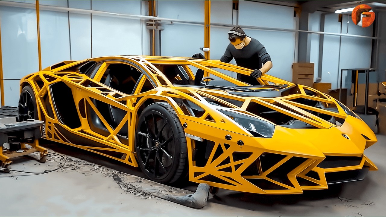 Man Builds Amazing Lamborghini From Start to Finish By @HAI SUPERCAR