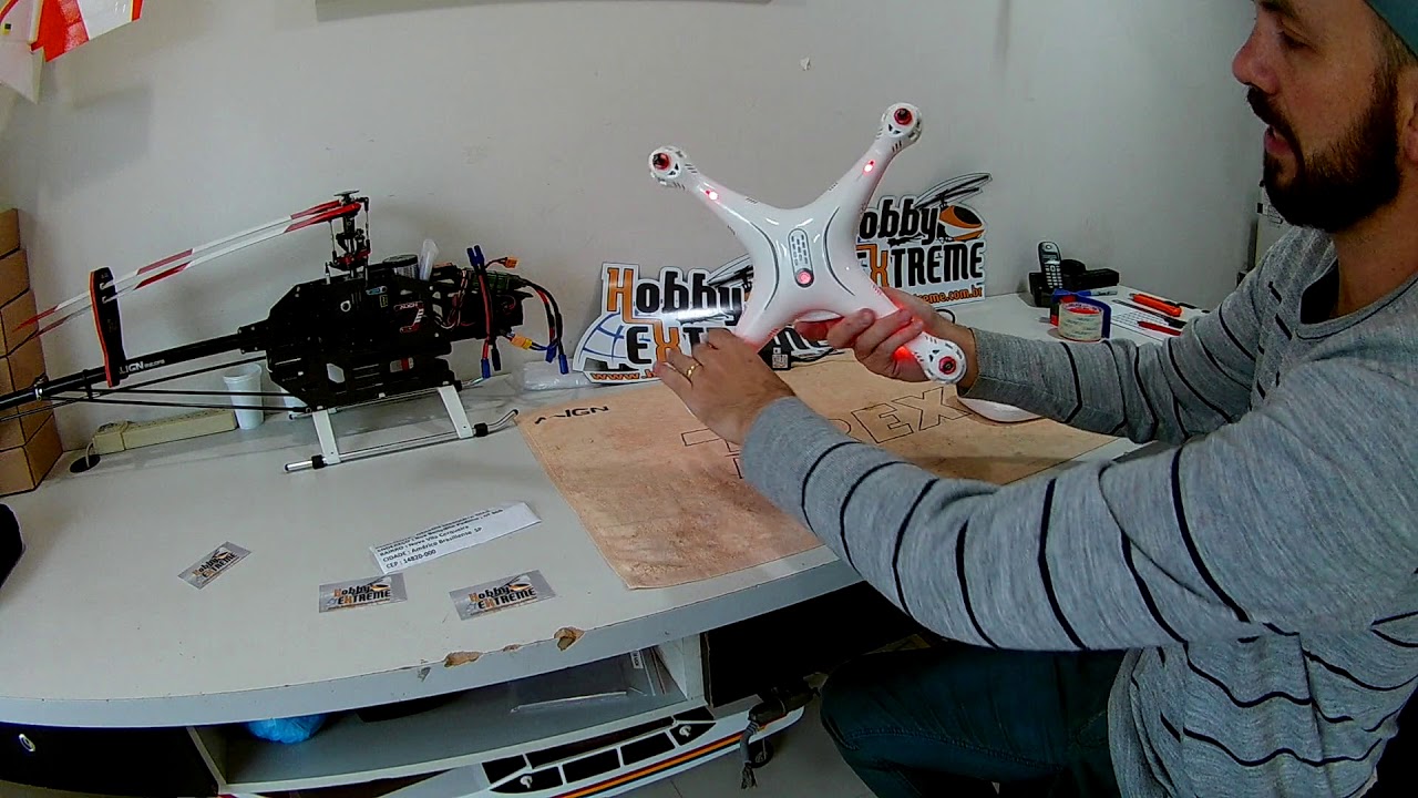 Syma X8 Pro Drone depois de atualizado!!! Hobby Extreme