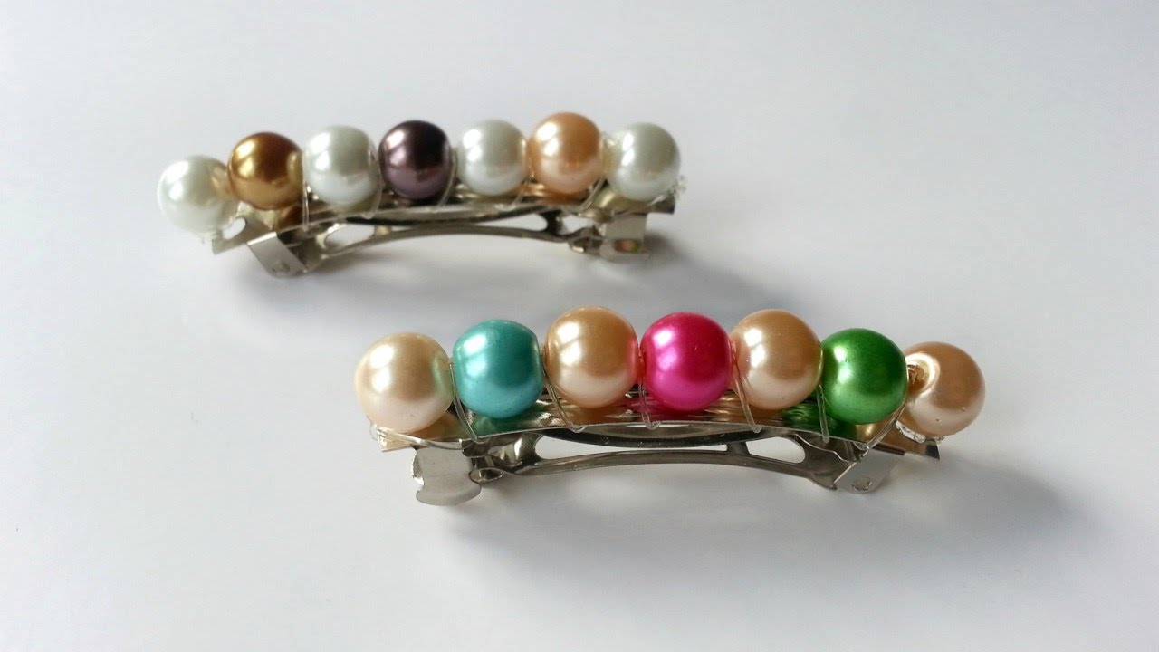 Create Pretty Beaded Hair Clips - DIY Style - Guidecentral