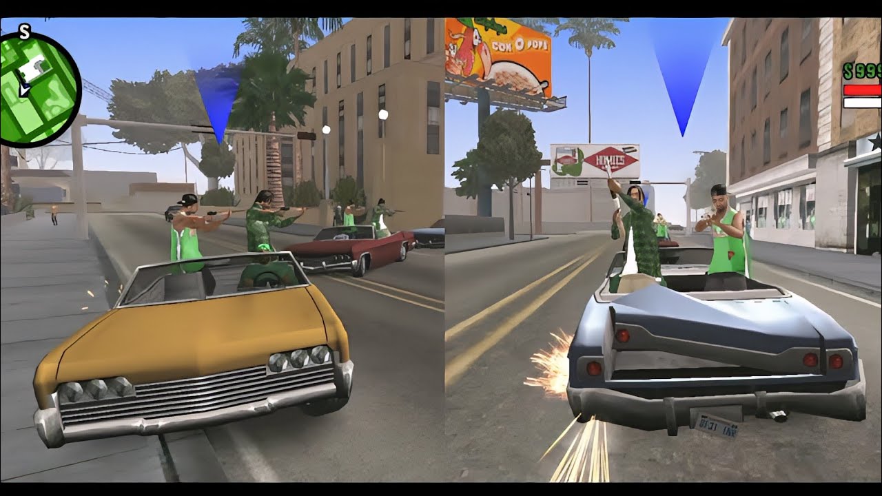 GTA SA - Mobile | Escort Passenger Mod