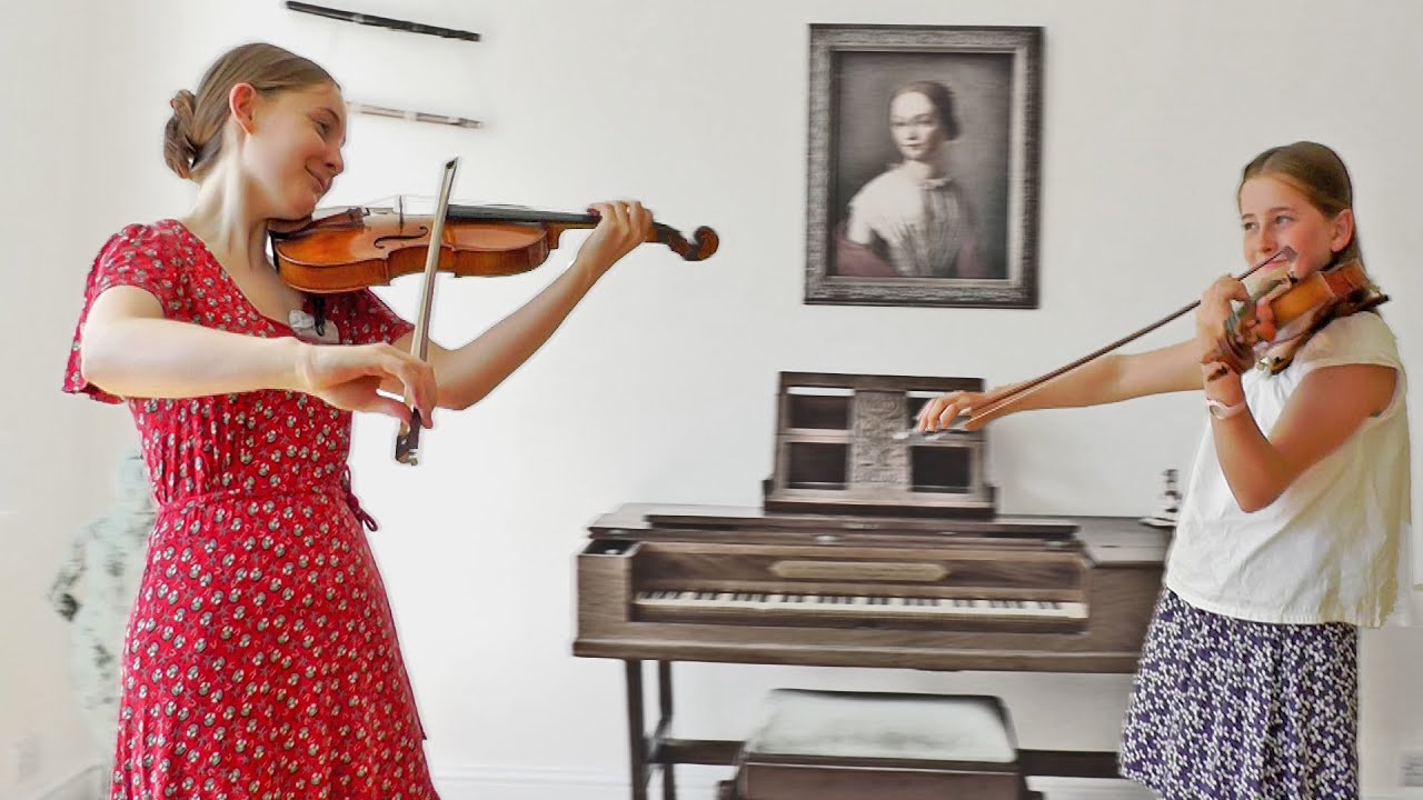 Birthday Serenade by Alma Deutscher, played by Alma and Helen