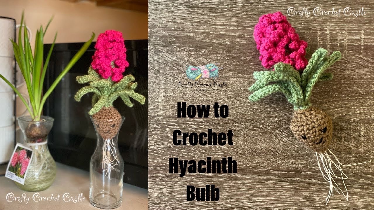 How to Crochet Hyacinth Bulb | Pattern Tutorial | Mother's Day Gifts