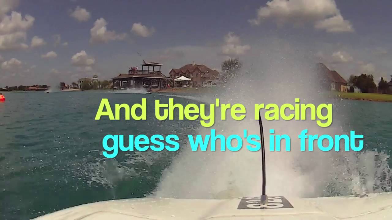 10S offshore rc Boat Race