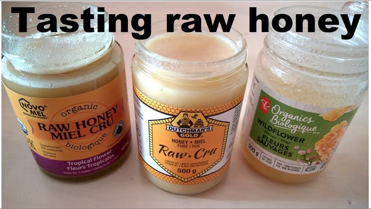 Raw honey tasting review