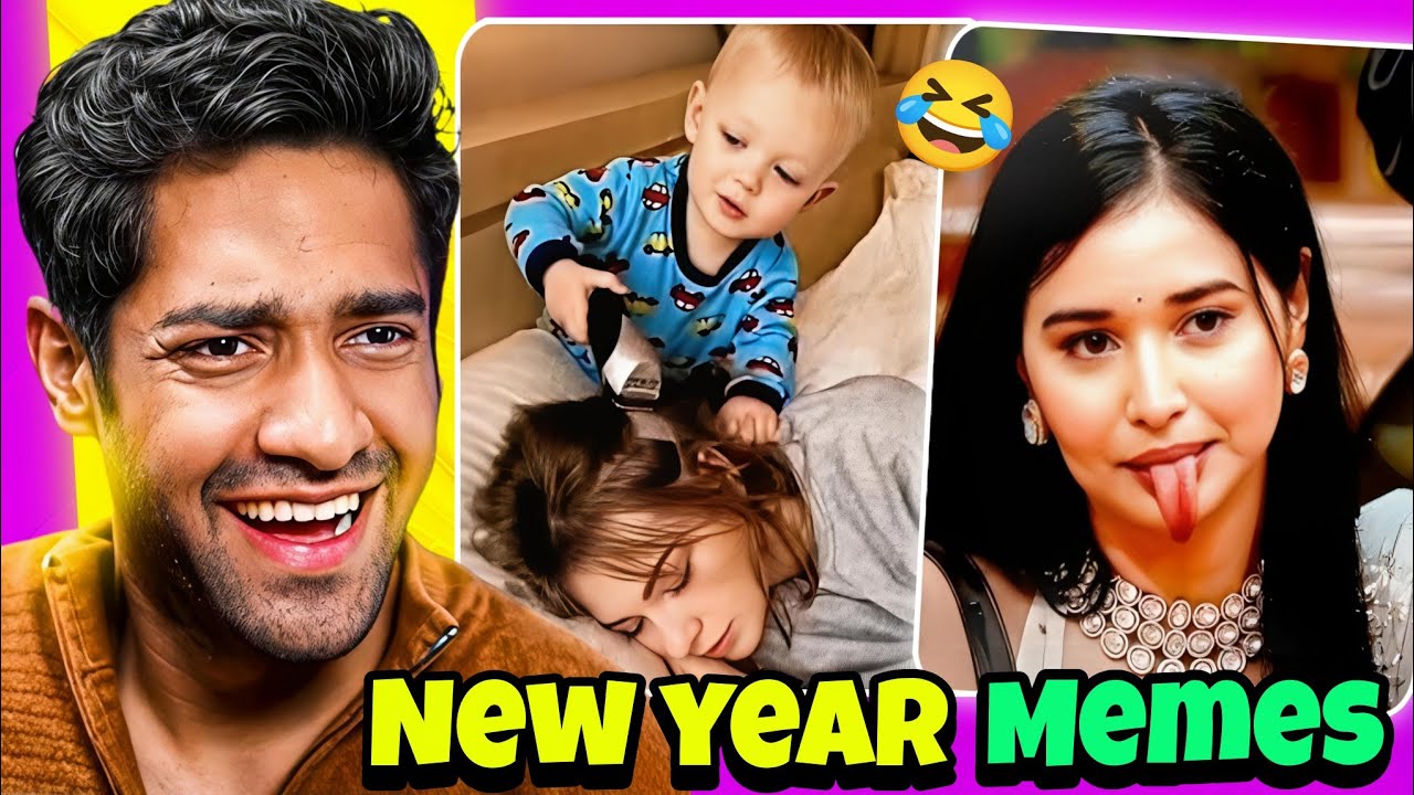 Funniest crazy on new year memes | Funny memes review ever 😂