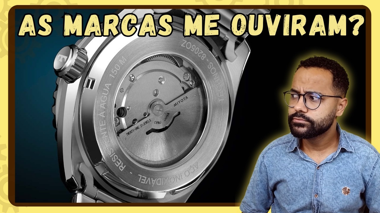 🟡Relógio com Safira, Miyota e Preço Baixo? As Marcas Tradicionais Acordaram? Ezequias Relojoeiro