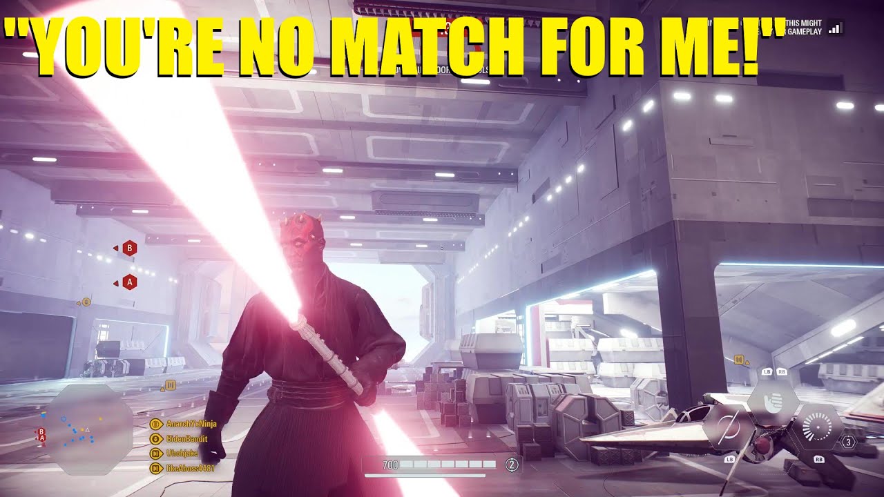 The Clones were no match for Darth Maul! - Star Wars Battlefront 2