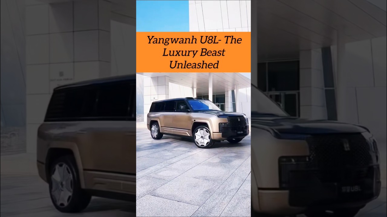 All New 2025 BYD YangWang U8 L PHEV 