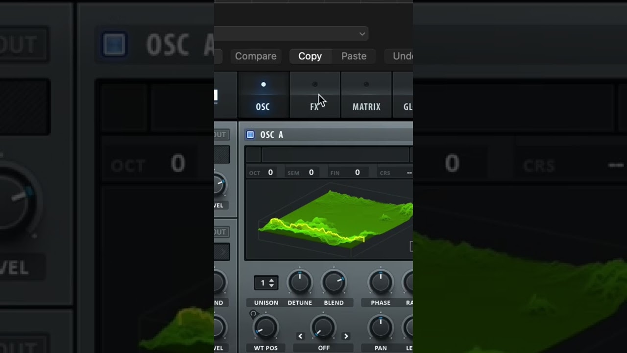 Making synth pads from images with serum! #shorts