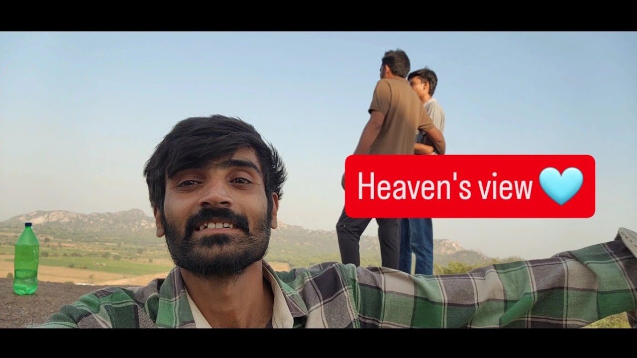 😍 Heaven jaisa view milta hai yahan! Hamari crazy pahad wali trekking journey...#24 @mohitbarot_25 