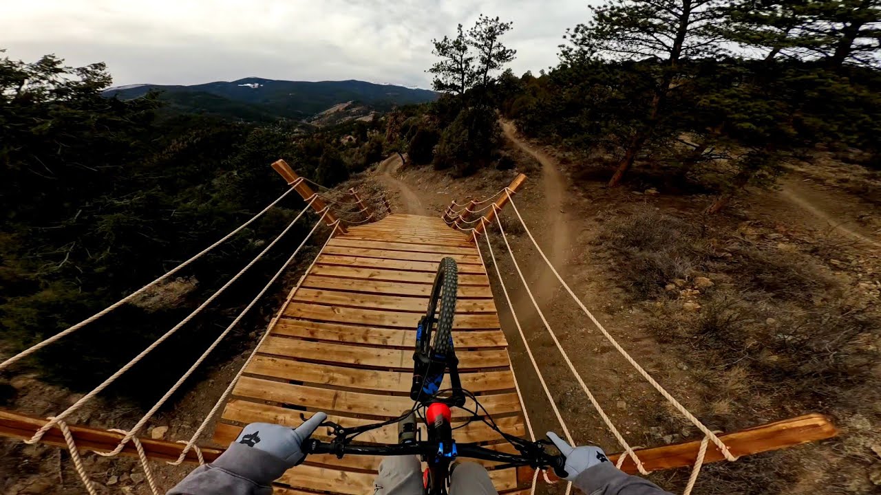 Mountain Biking at VIRGINIA CANYON, CO | Top to Bottom (11/23/25)