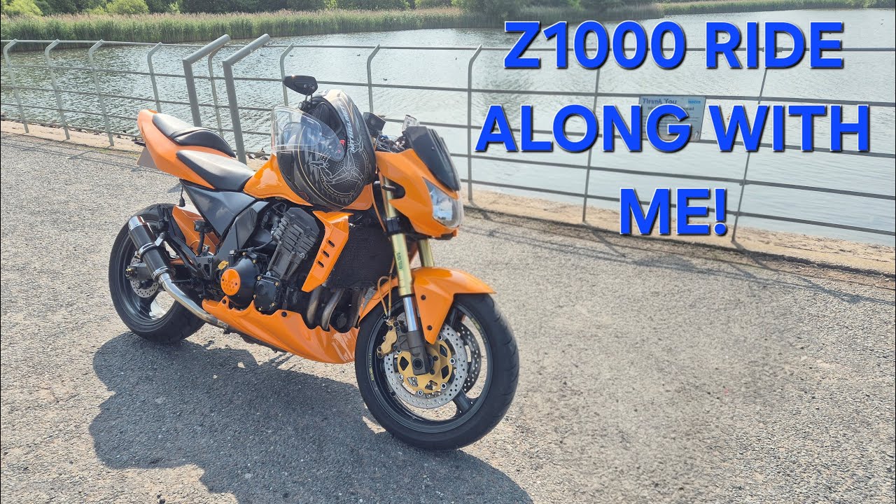 Kawasaki Z1000 ride along with me.