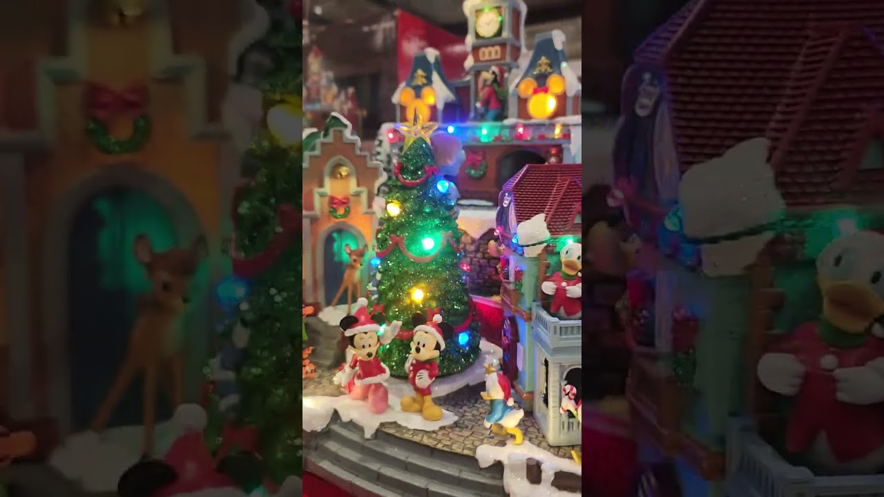 Disney Holiday Animatronic Villages At Costco!