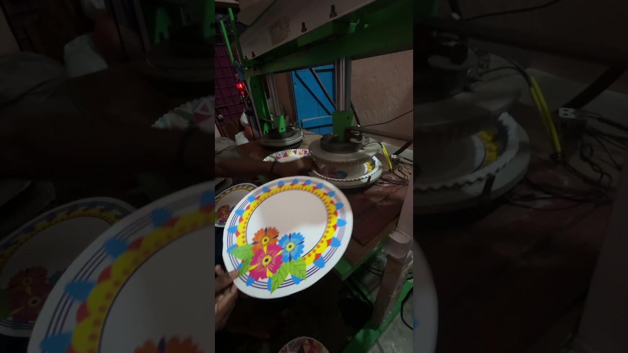 Paper Plate making