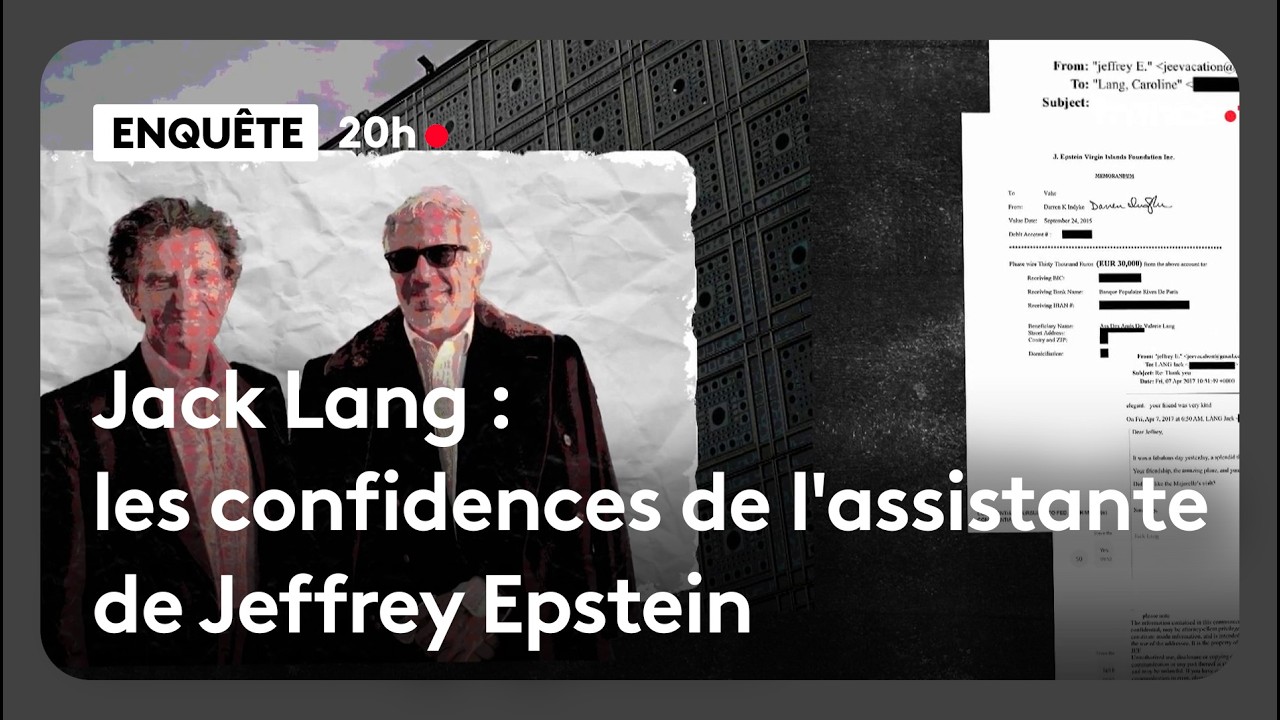 Jack Lang : les confidences chocs de l'assistance de Jeffrey Epstein