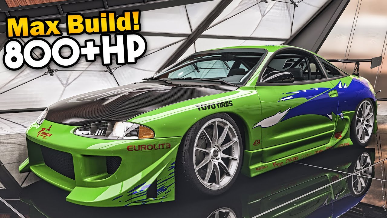 Forza Horizon 5 Car Customization - Paul Walker Mitsubishi Eclipse GSX Fast and Furious Build!