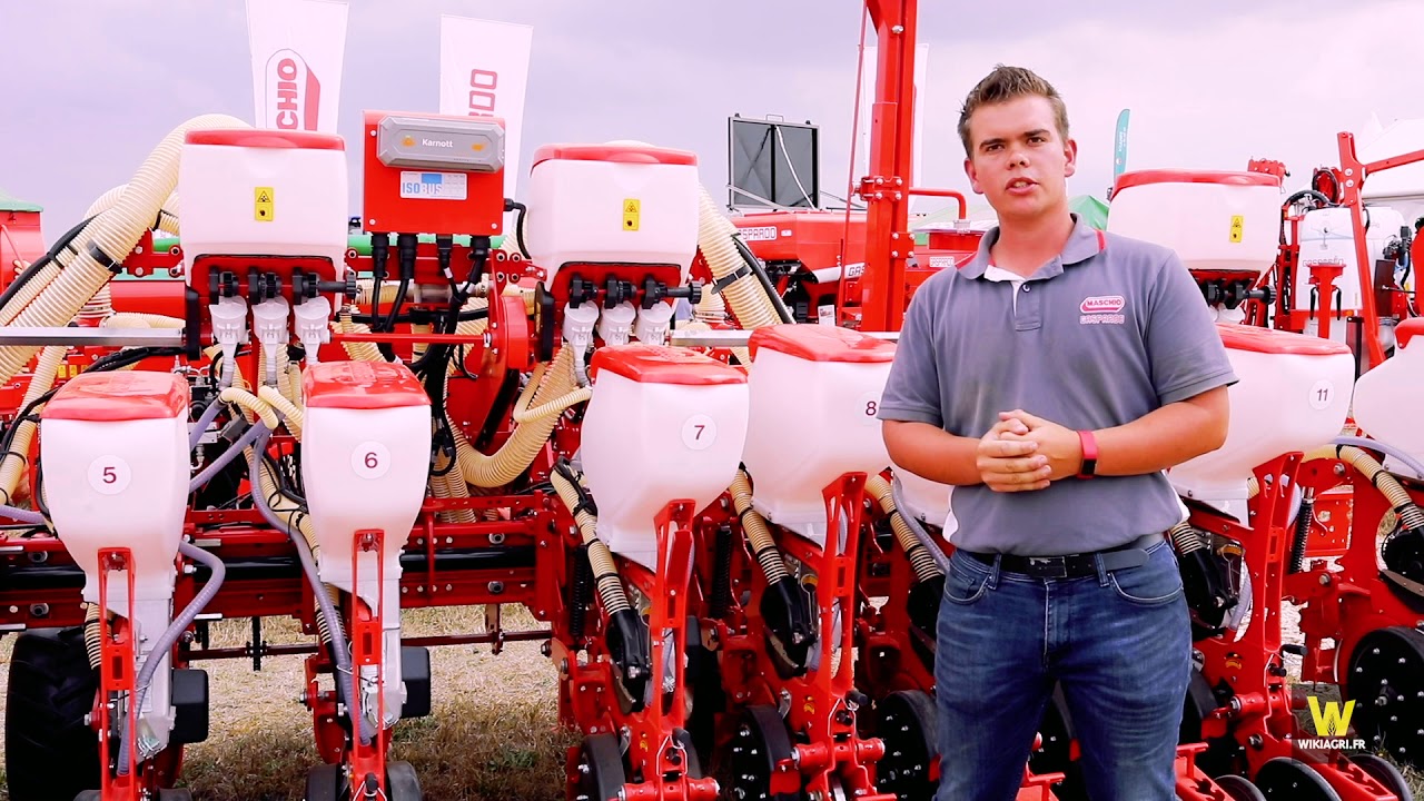 Présentation du semoir Magica de Maschio - InnovAgri 2018