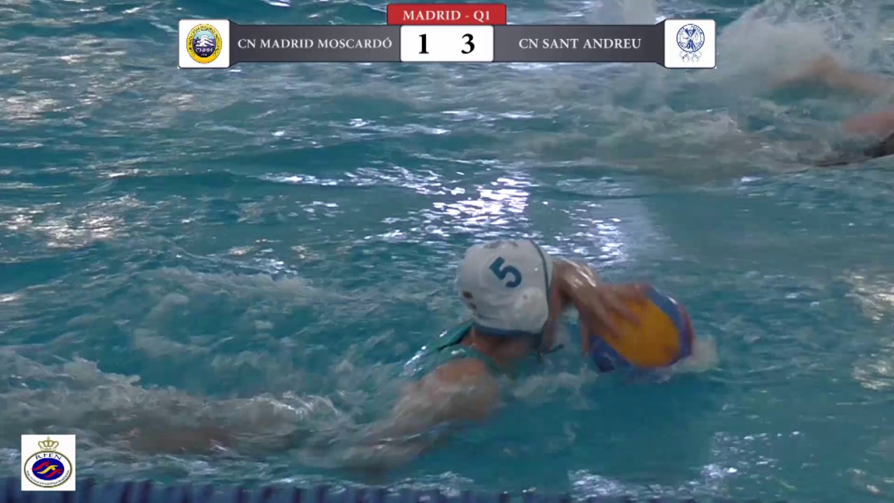 WATERPOLO || CN MADRID MOSCARDÓ - CN SANT ANDREU
