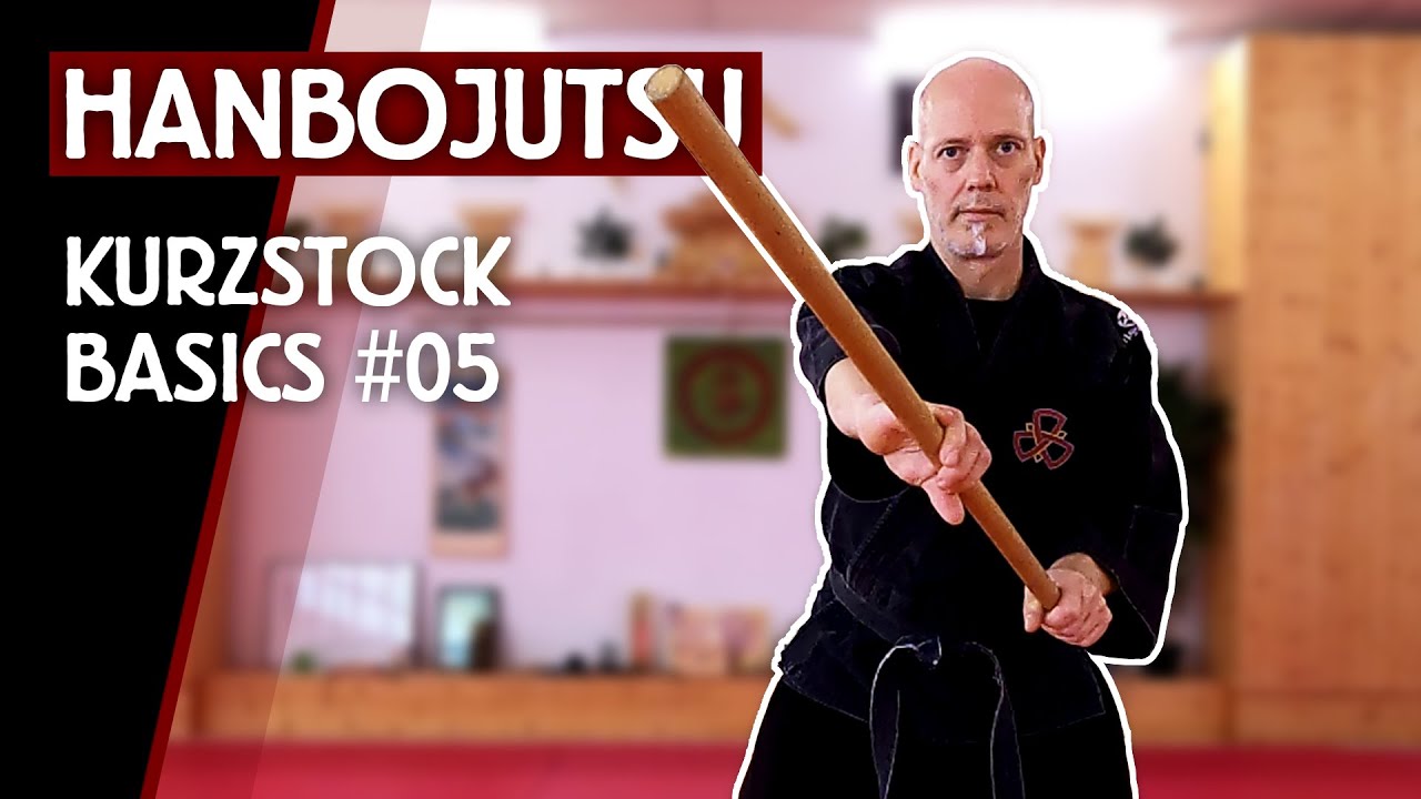 Kurzstock-Schlagkombination mit 2 Basisschl&auml;gen | Hanbo jutsu - Teil 5