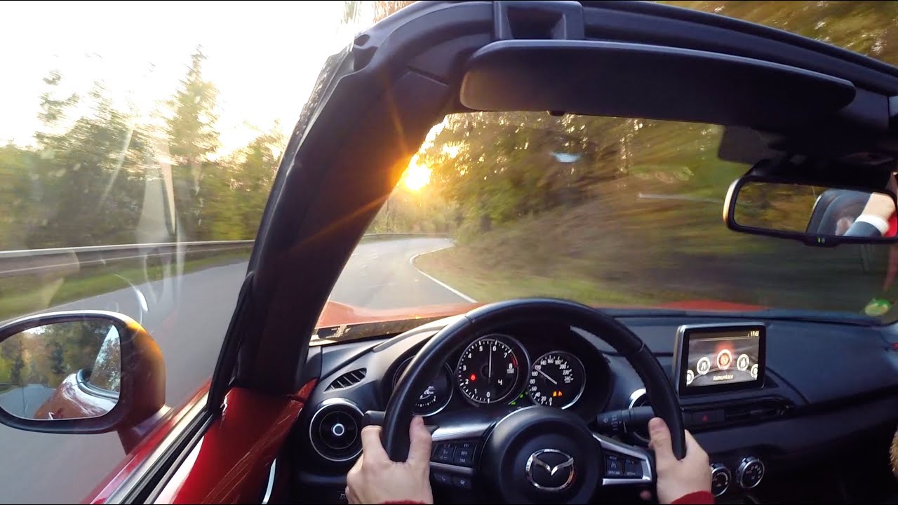 Mazda MX-5 ND 1.5 SkyActiv-G 130│0-100│POV│sound│Driversweb.cz