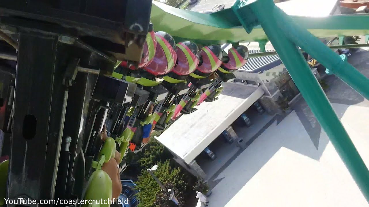 Raptor Back Row (HD POV) Cedar Point