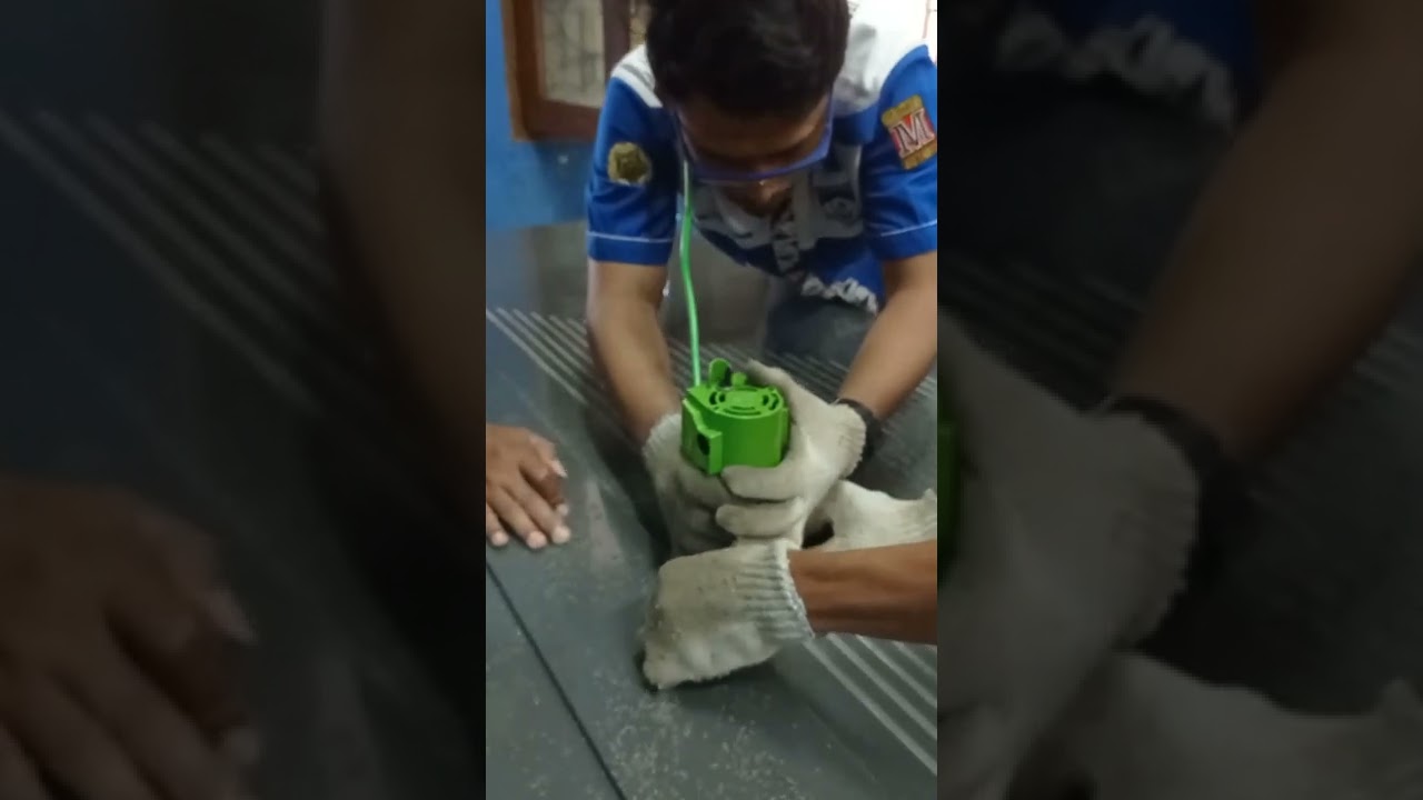 PROSES PEMBUATAN ALUR MEJA GOYANG UNTUK PEMISAH EMAS ( SHACKING TABLE)