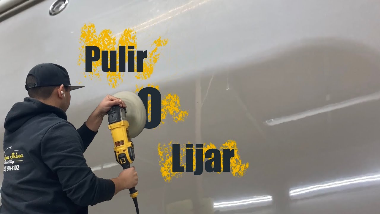 Cómo pulir un yate o pintura de gel coat