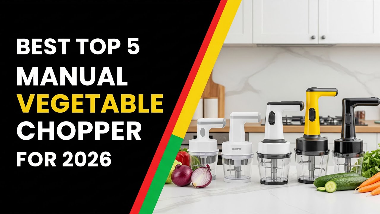 Best Top 5 Manual Vegetable Chopper For 2026 | Cooking & Salad Prep Must-Haves