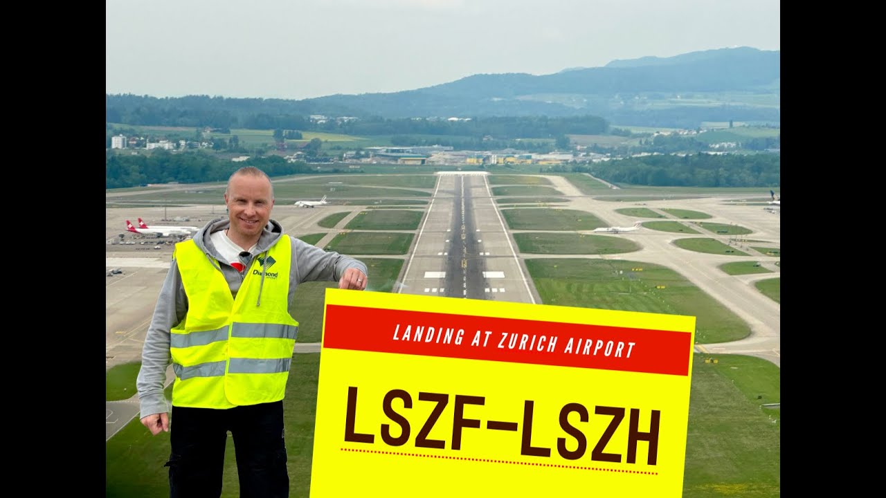 Flight to Zurich Airport