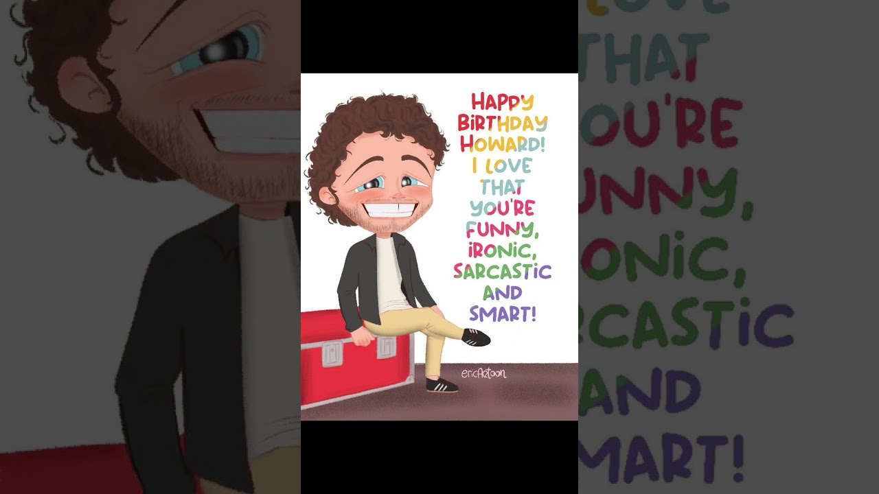 HAPPY 56TH BIRTHDAY HOWARD DONALD FROM US