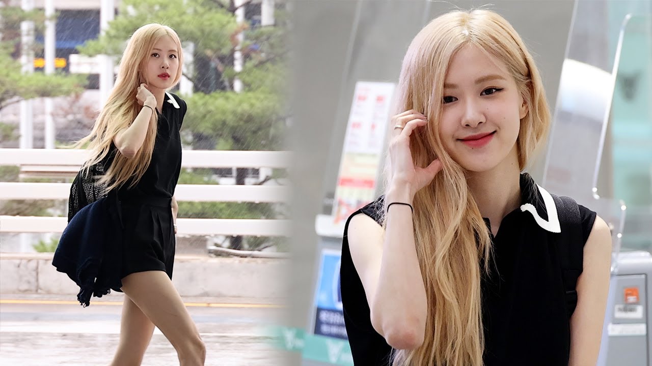 230714 블랙핑크 로제(BLACKPINK ROSÉ) 출국 Departure | 인천공항 • 비몽