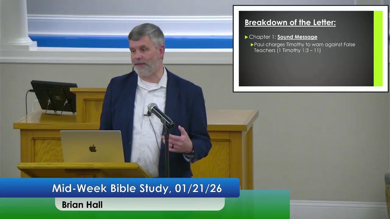 Sanford church of Christ Live Stream
