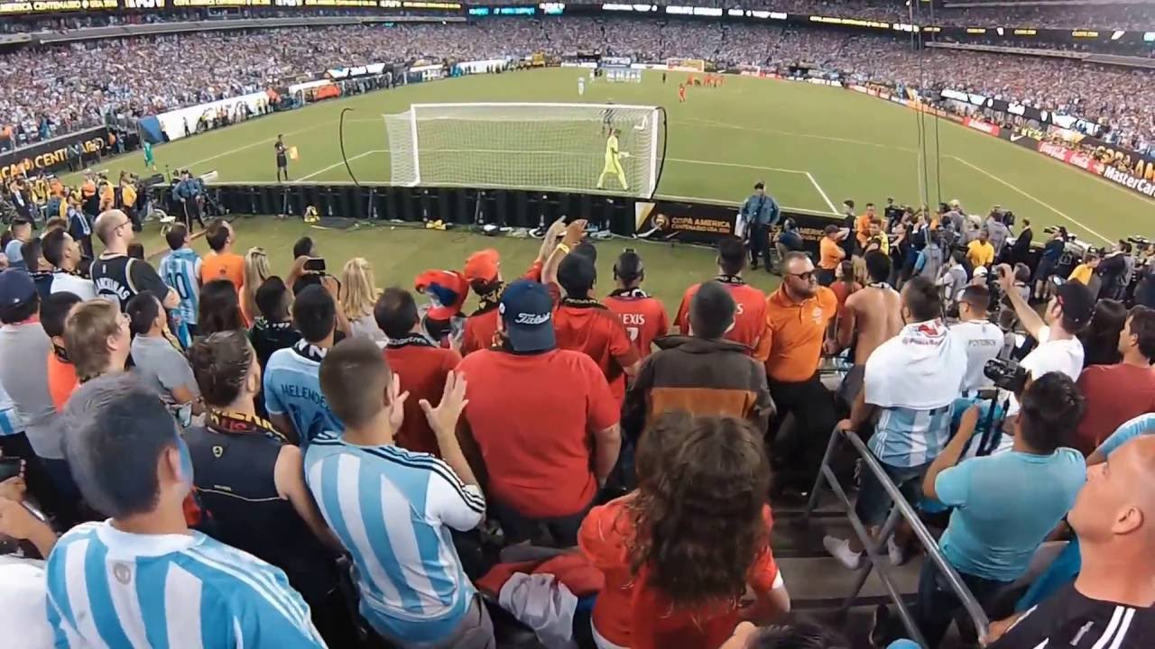 EMOCIONANTE TANDA DE PENALES EN LA FINAL COPA AMERICA CENTENARIO