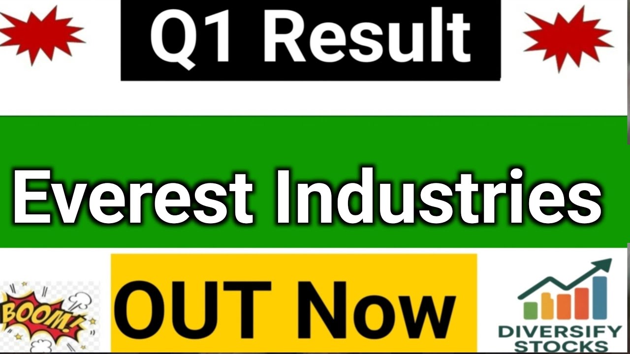 Everest Industries q1 results 2026 | Everest Industries share latest news | Everest results today 