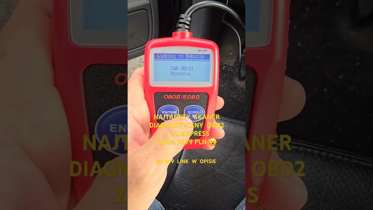 #Najtańszy skaner #OBD2 na #Aliexpress MS309 MS 309 Scan Tool