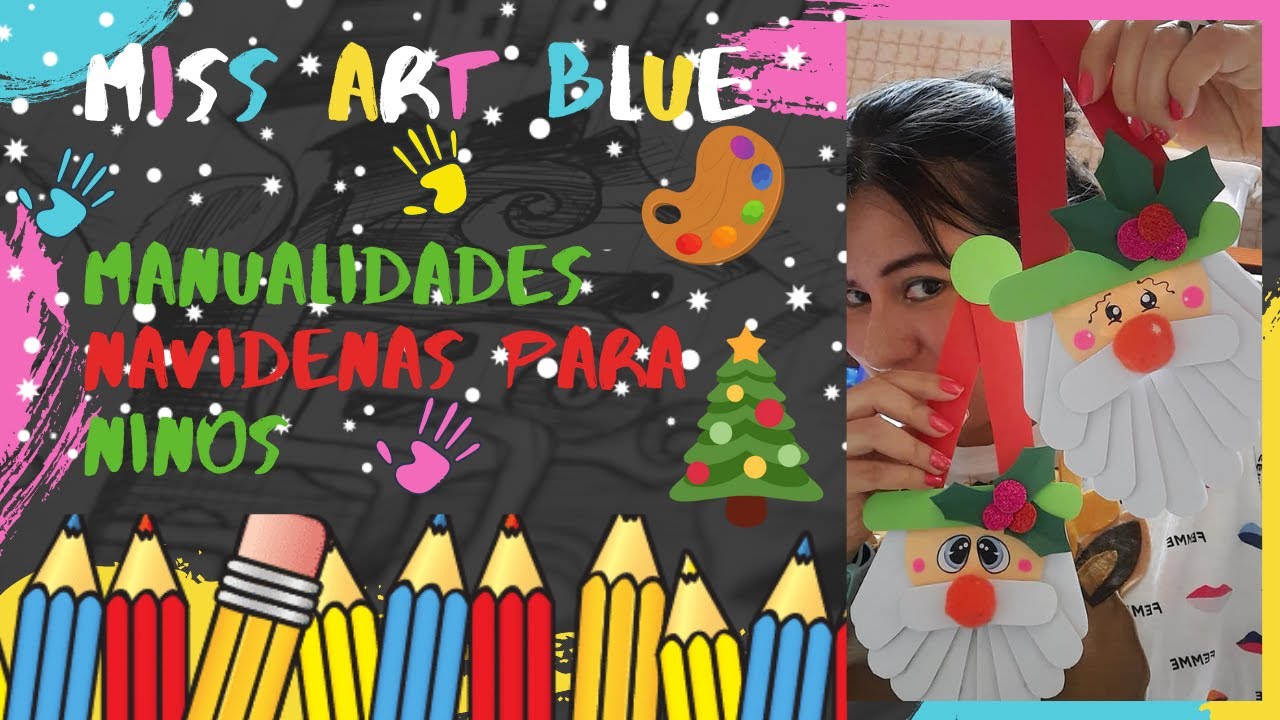 MANUALIDADES para NAVIDAD para niños FACILES