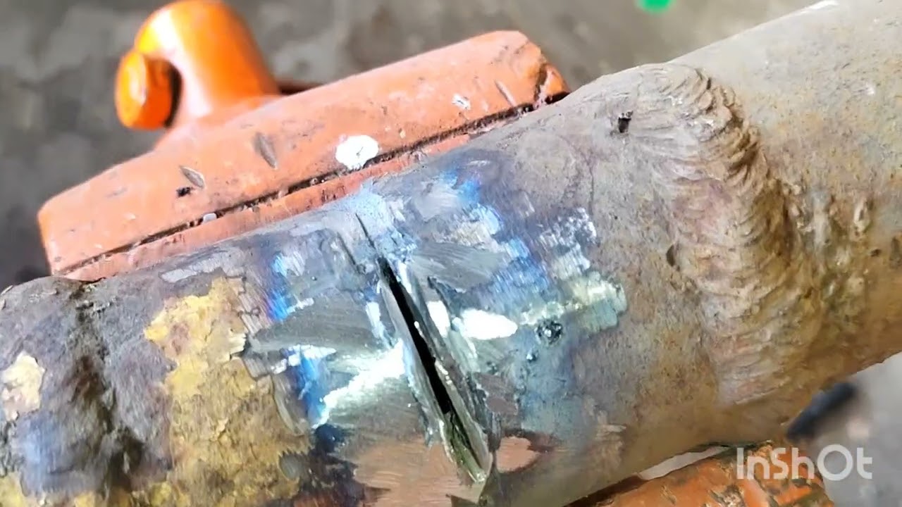 Сварка трубы основными электродами, сварочный аппарат quattro elementi b205