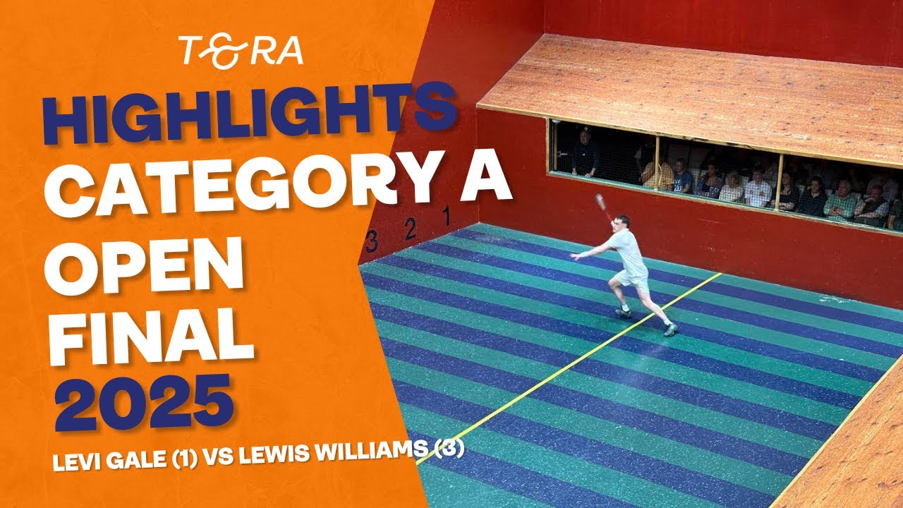 Леви Гейл против Льюиса Уильямса — ОСНОВНЫЕ МОМЕНТЫ — Финал Real Tennis Category A Open 2025