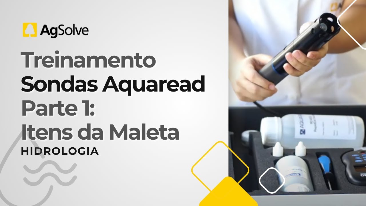 Treinamento Sondas Multiparâmetros Aquaread (Parte 1)