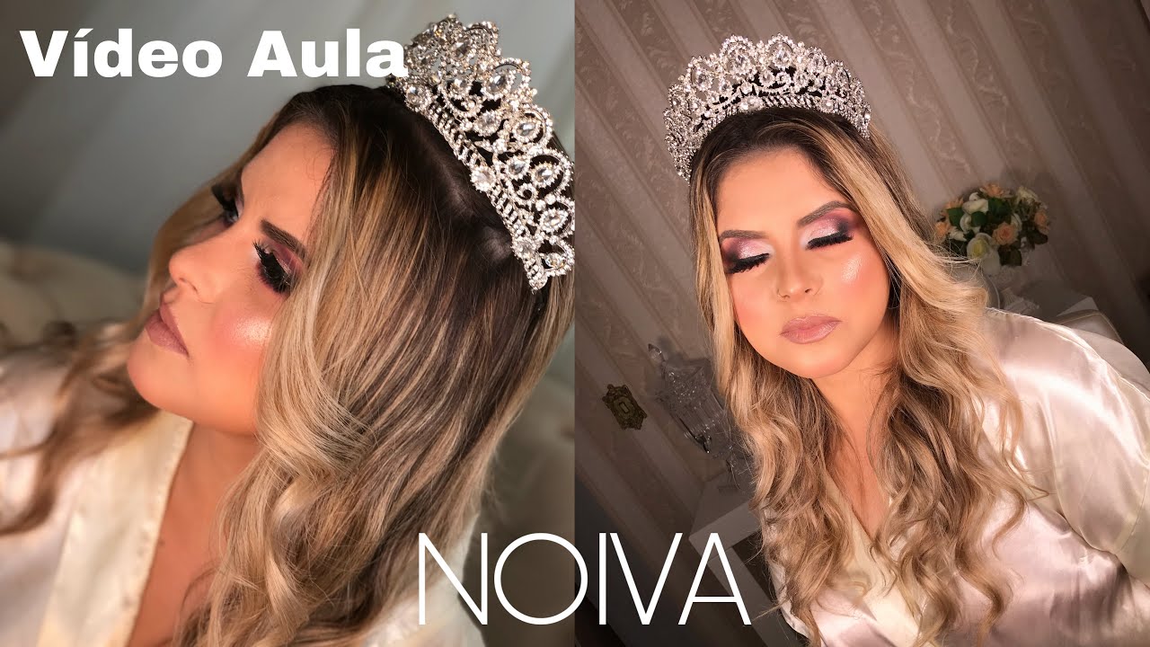PENTEADO SOLTO COM COROA | Passo a Passo | COMO PRODUZIR UMA NOIVA pt 3 |