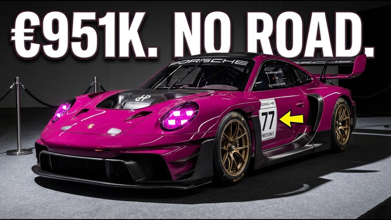 New PORSCHE 911 GT3 R RENNSPORT 2026 - WALKAROUND & details (1 of 77, Salzburg Motor Show)