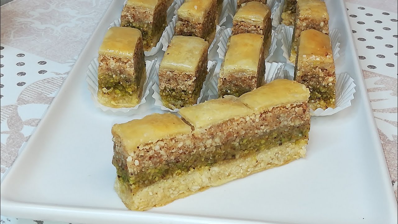 بقلاوة عدلية/بقلاوة برجوازية(الطبقات)baklawa bourgeoise/baklawa tunisienne