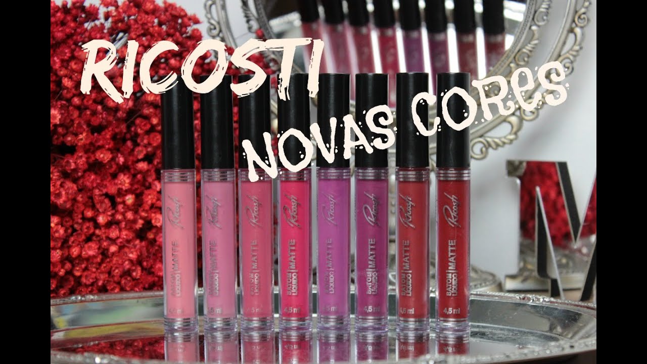 UAU!!!!  NOVAS CORES BATONS *Ricosti*
