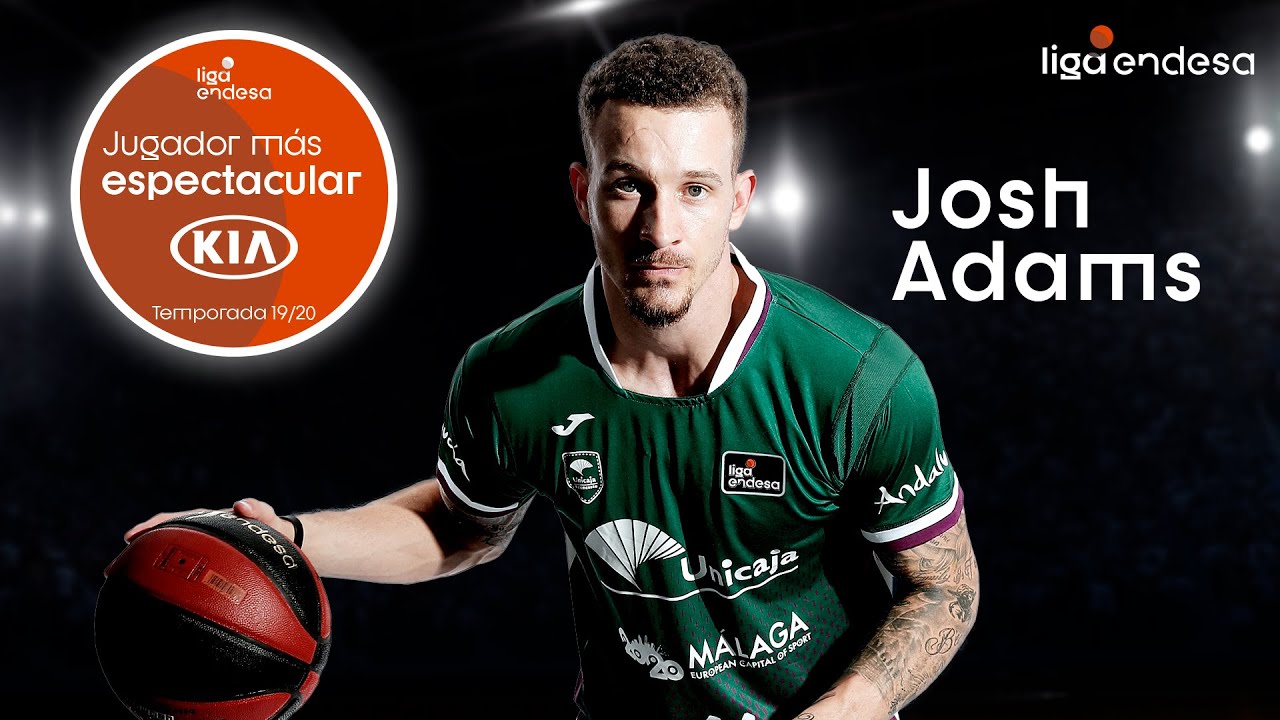 Josh Adams, Jugador M&aacute;s Espectacular KIA | Liga Endesa 2019-20