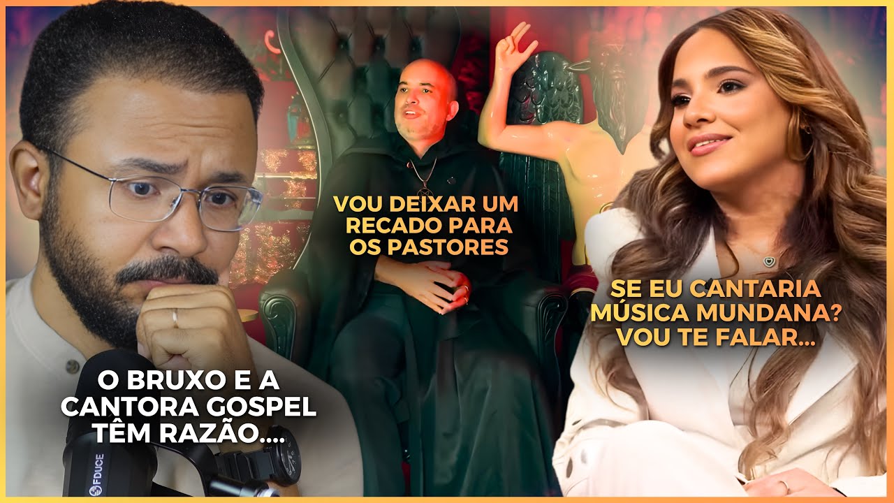 CANTORA GOSPEL NA GLOBO? O BRUXO TEM RAZÃO SOBRE OS PASTORES E AS IGREJAS? - Sem Filtro (Ep.19)