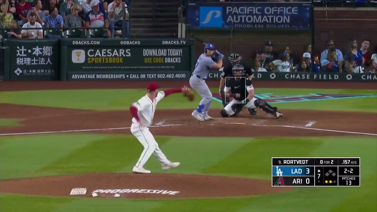 Ben Rortvedt's 1st home run of the 2025 season
