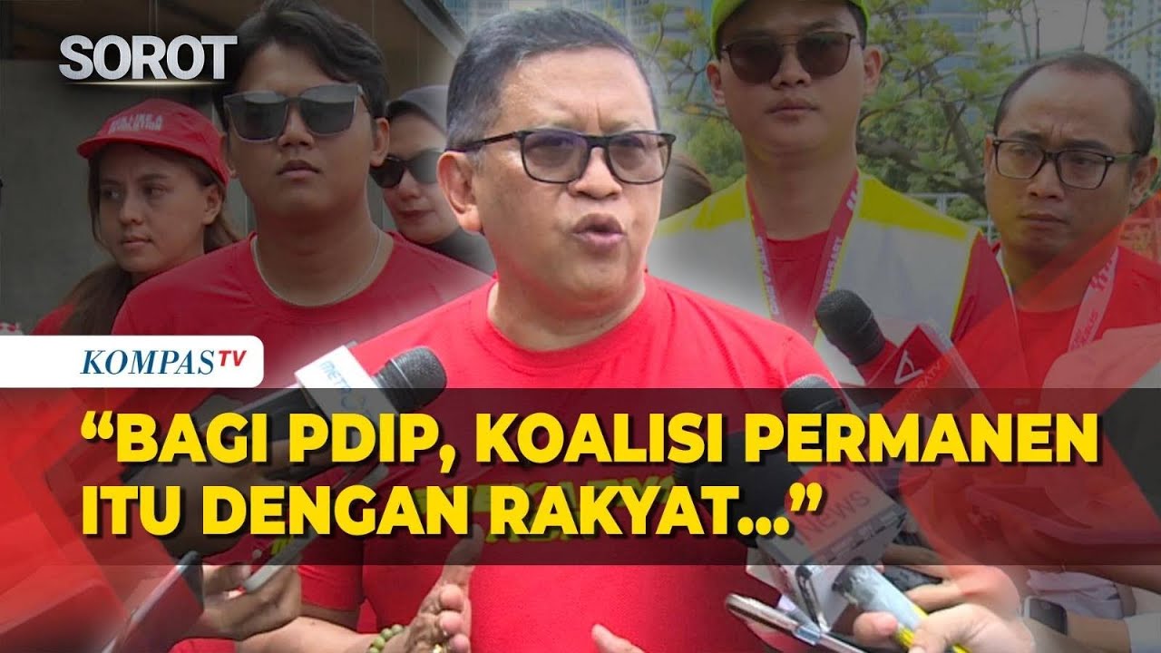 Sekjen PDIP Hasto Tegaskan Koalisi Permanen Hanya dengan Rakyat